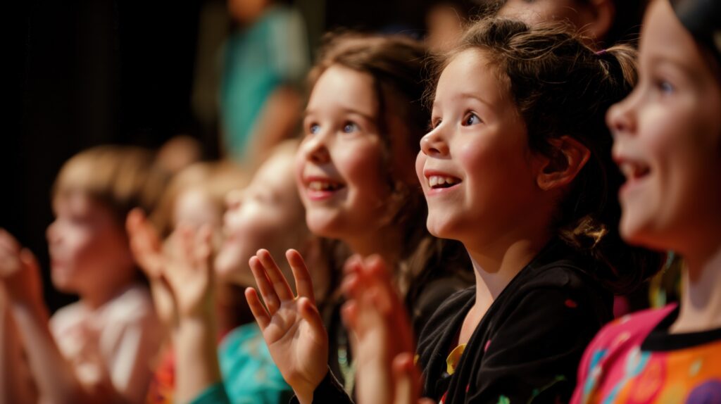 joyful-children-watching-performance